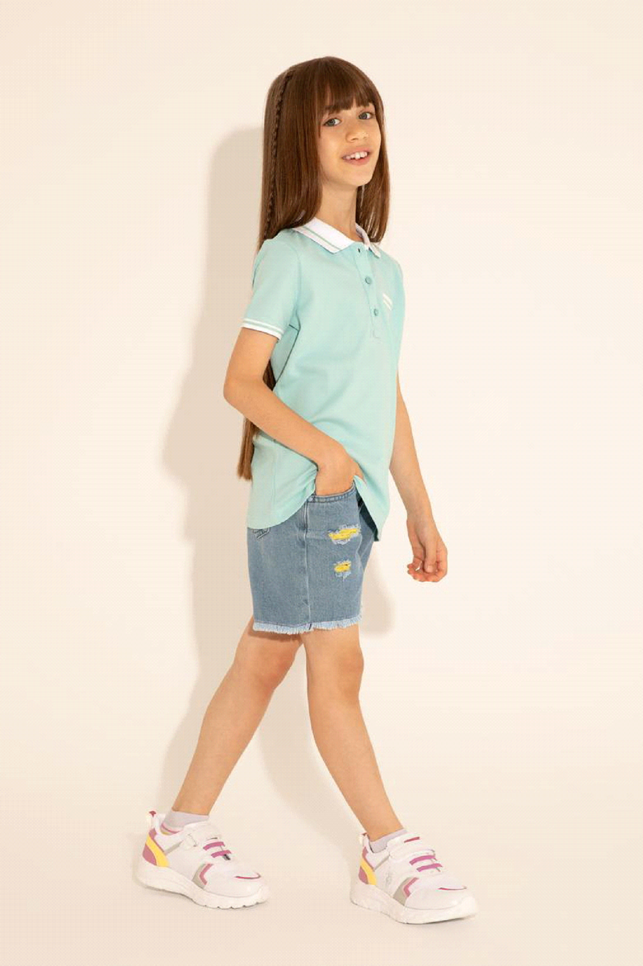 GREEN KIDS POLOS