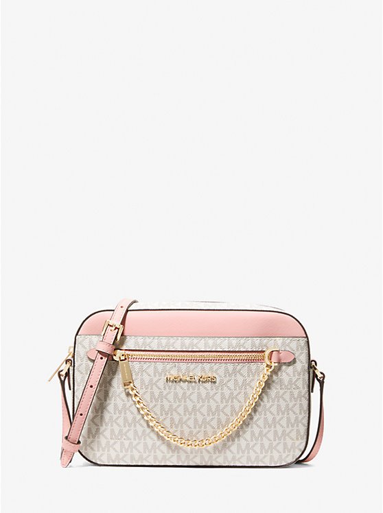 Jet Set Large Logo Crossbody Bag – PWD BLSH MLT