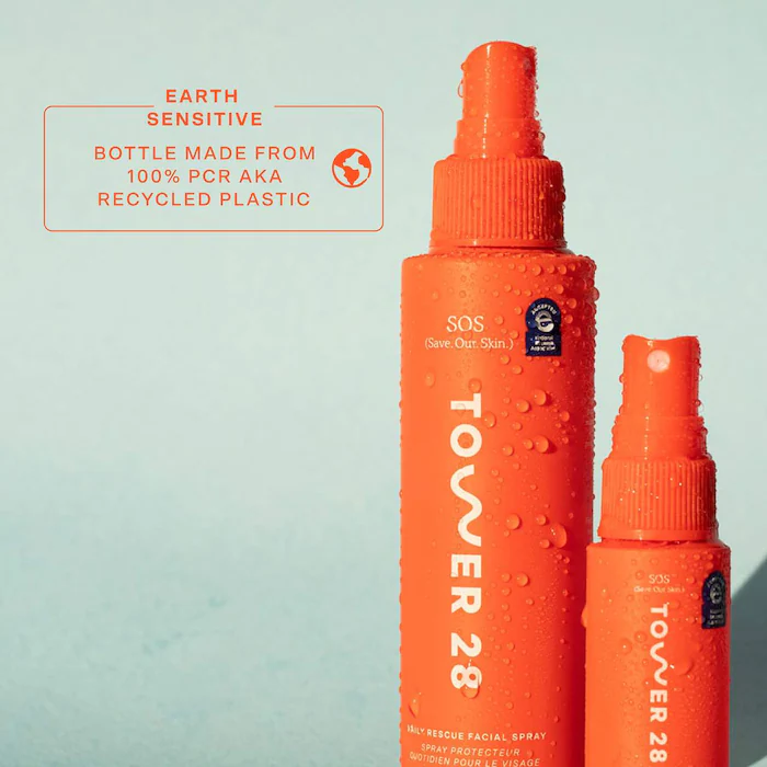 Tower 28 Beauty-SOS Daily Rescue Facial Spray with Hypochlorous Acid