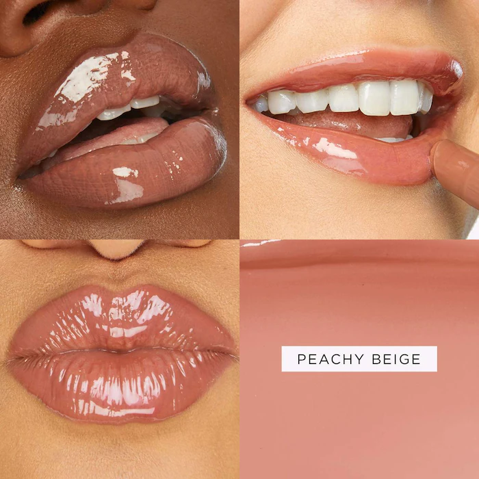 tarte Maracuja Juicy Lip Plump Gloss –  White Peach – Peachy Beige – peachy beige