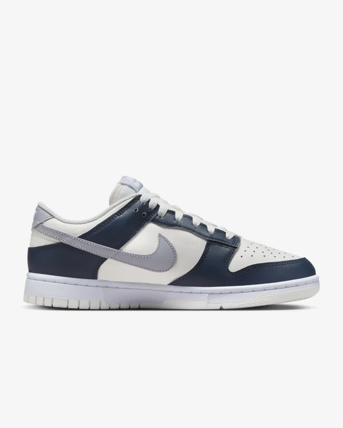 Nike Dunk Low – Sail/White/Armory Navy/Wolf Grey
