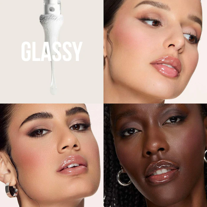 tarte Maracuja Juicy Lip Plump Gloss -HUDA BEAUTY Faux Filler Shiny Non-Sticky Lip Gloss