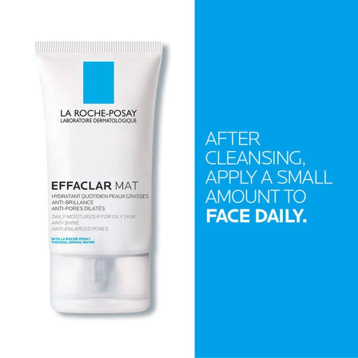 EFFACLAR MAT-DAILY MATTIFYING FACE MOISTURIZER FOR OILY TO ACNE-PRONE SKIN TO REDUCE SHINE AND REFINE PORES