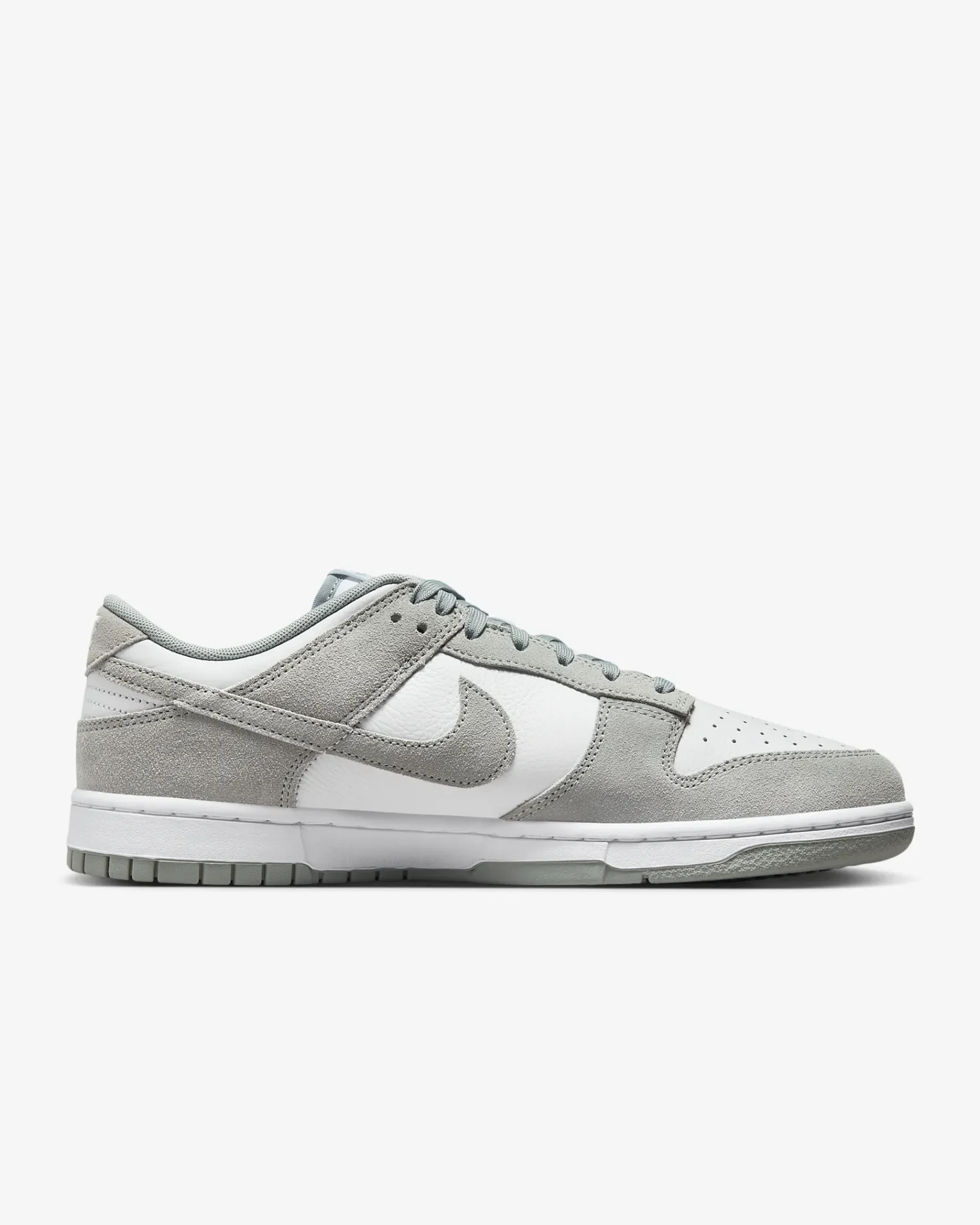 Nike Dunk Low Retro SE Leather/Suede-White/Light Pumice