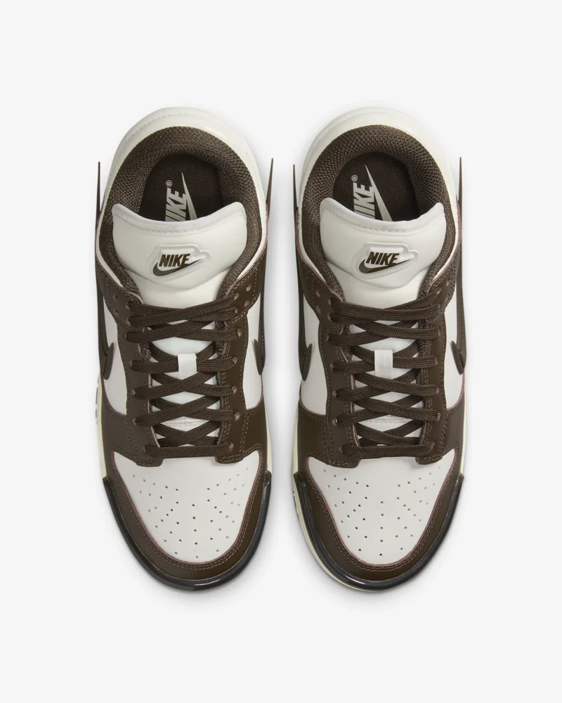 Nike Dunk Low Twist-Phantom/Coconut Milk/Baroque Brown - Image 3