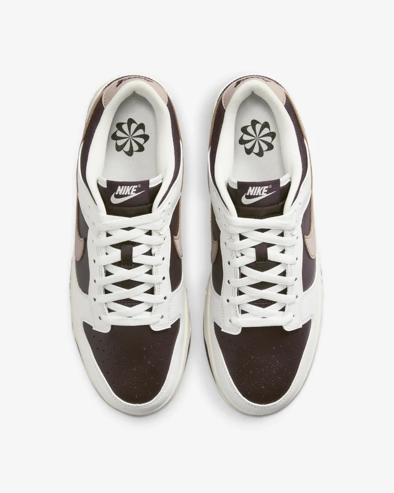 Nike Dunk Low-Summit White/Baroque Brown/Phantom/Khaki - Image 2