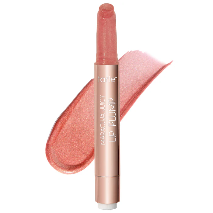 tarte Maracuja Juicy Lip Plump Gloss –  Rose – Rose Shimmer Glass