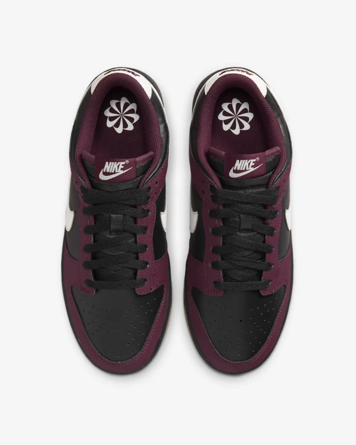 Nike Dunk Low Next Nature-Shown: Burgundy Crush/Black/Khaki/Phantom