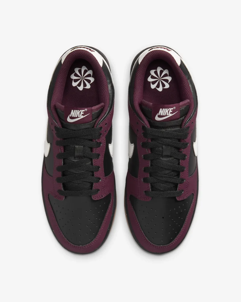 Nike Dunk Low Next Nature-Shown: Burgundy Crush/Black/Khaki/Phantom - Image 2