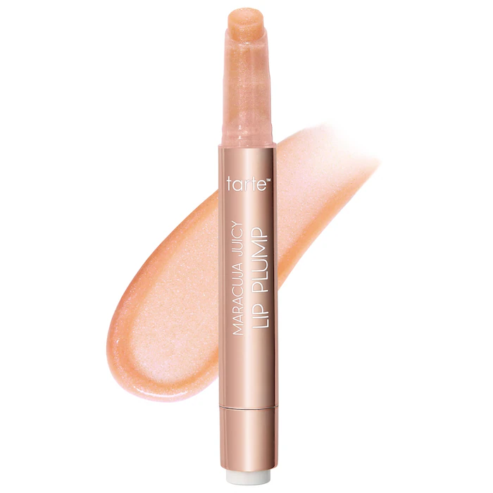 tarte Maracuja Juicy Lip Plump Gloss –  Soft Pink – Soft Pink Shimmer Glass