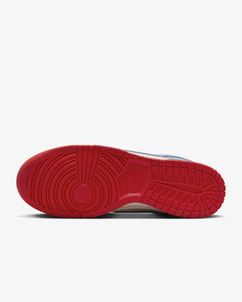 Nike Dunk Low Premium-Shown: Pale Ivory/Denim Turquoise/Light Crimson/Royal Pulse - Image 3