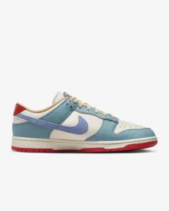 Nike Dunk Low Premium-Shown: Pale Ivory/Denim Turquoise/Light Crimson/Royal Pulse
