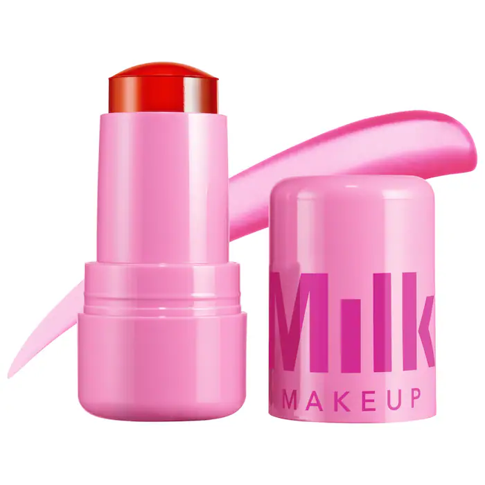 MILK MAKEUP Cooling Water Jelly Tint Lip + Cheek Blush Stain – Fresh – soft pink