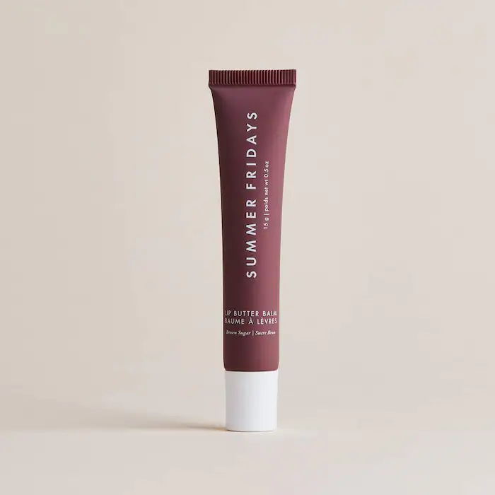 Summer Fridays Lip Butter Balm for Hydration & Shine –  Brown Sugar – sheer nude