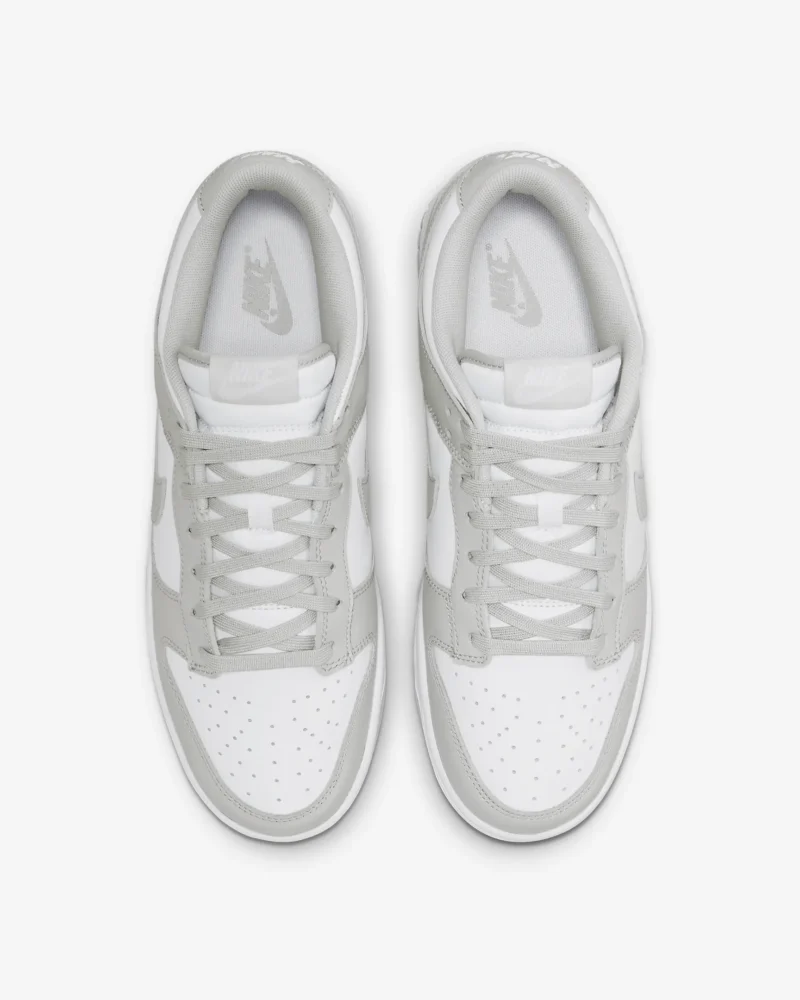 Nike Dunk Low Retro-White/Grey Fog - Image 2