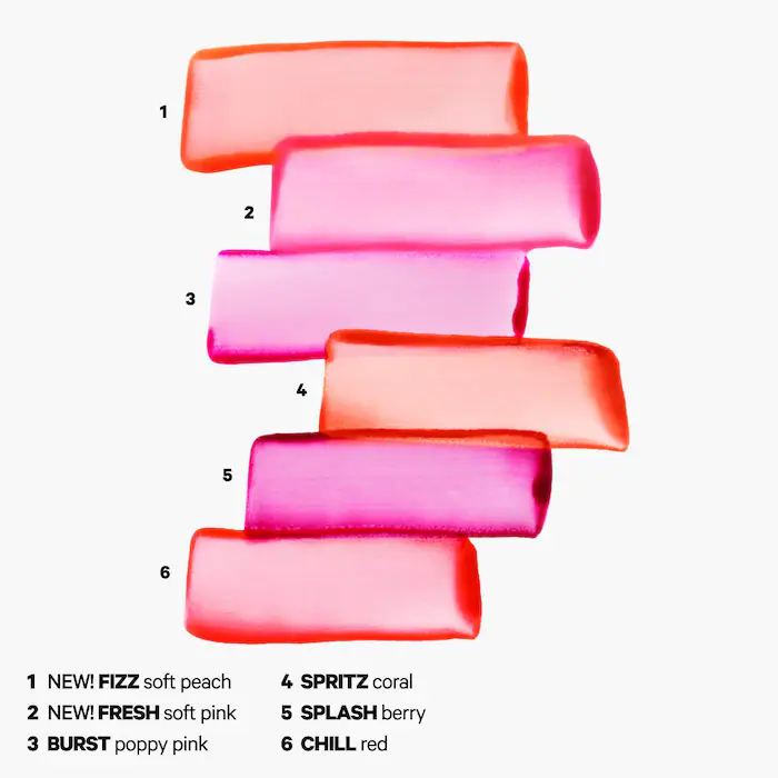 MILK MAKEUP Cooling Water Jelly Tint Lip + Cheek Blush Stain – Splash – Berry Plum