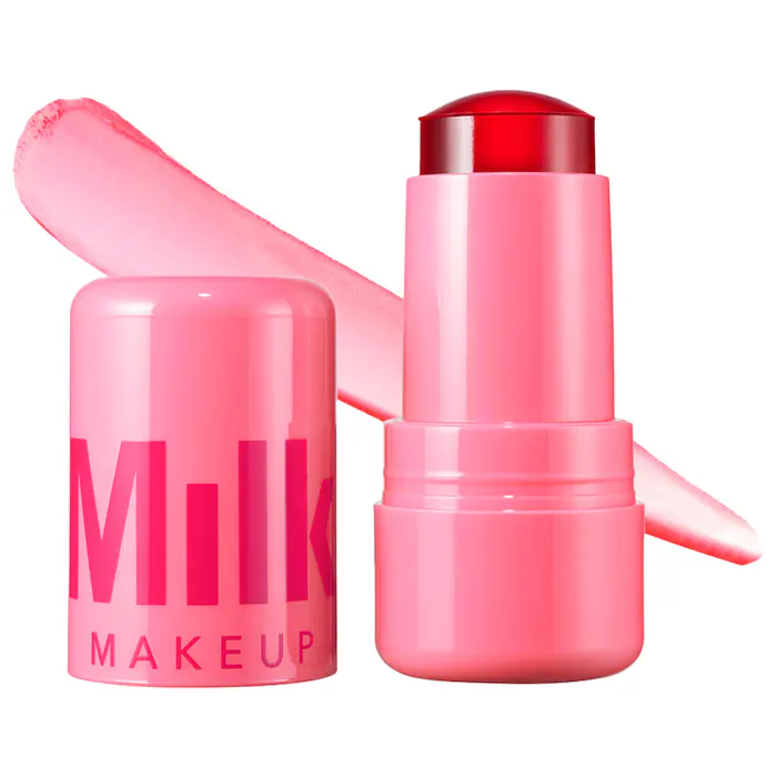 MILK MAKEUP Cooling Water Jelly Tint Lip + Cheek Blush Stain – Splash – Chill – Red