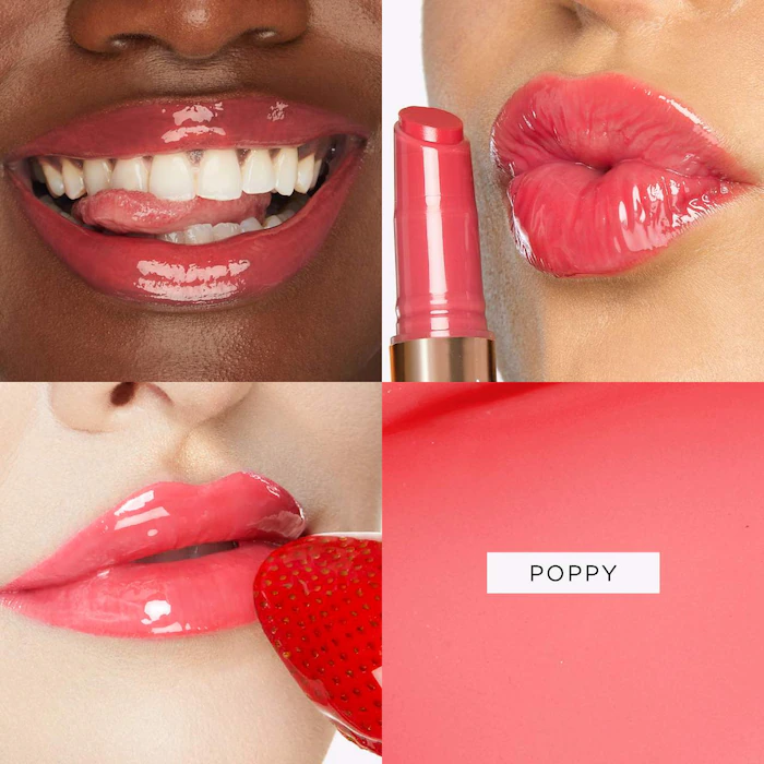 tarte Maracuja Juicy Lip Plump Gloss – Poppy – strawberry