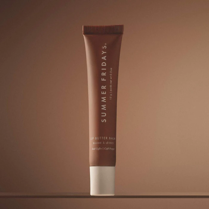 Summer Fridays Lip Butter Balm for Hydration & Shine – Hot Cocoa – sheer warm chocolateNewLimited Edition