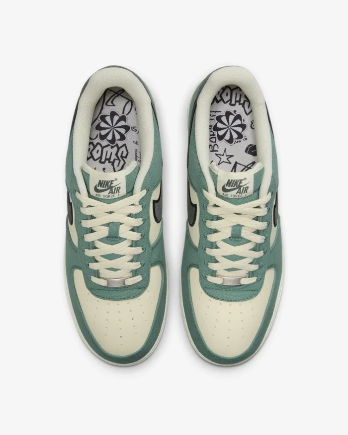 Nike Air Force 1 ’07 LV8 – Coconut Milk/Bicoastal/Black/Vintage Green