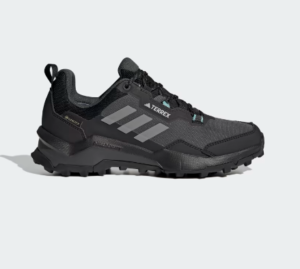 TERREX AX4 GORE-TEX Hiking Shoes-Core Black / Grey Three / Mint Ton