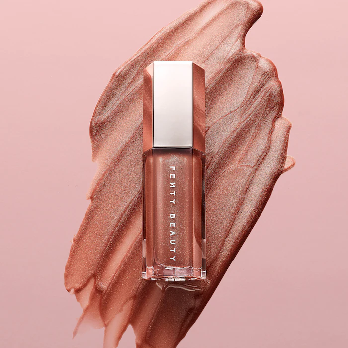 Fenty Beauty by Rihanna Gloss Bomb Universal Lip Luminizer – Fenty Glow – shimmering rose nude