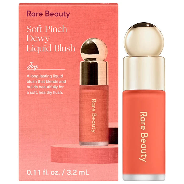 Rare Beauty by Selena Gomez Soft Pinch Liquid Blush – Joy – dewy muted peach