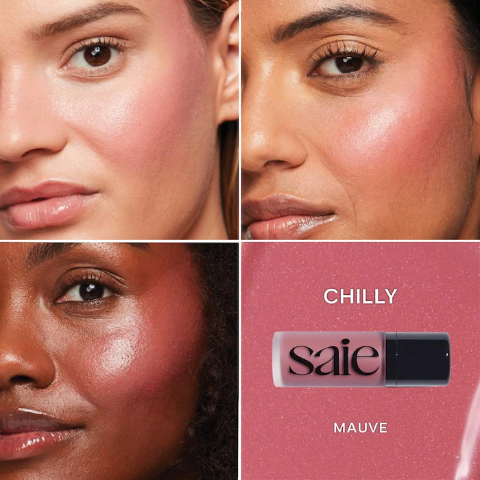 Saie Dew Blush Liquid Cream Blush -Chilly – mauve