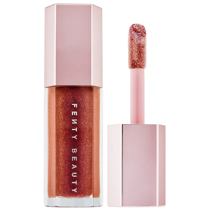 Fenty Beauty by Rihanna Gloss Bomb Universal Lip Luminizer –  Hot Chocolit – shimmering rich brown