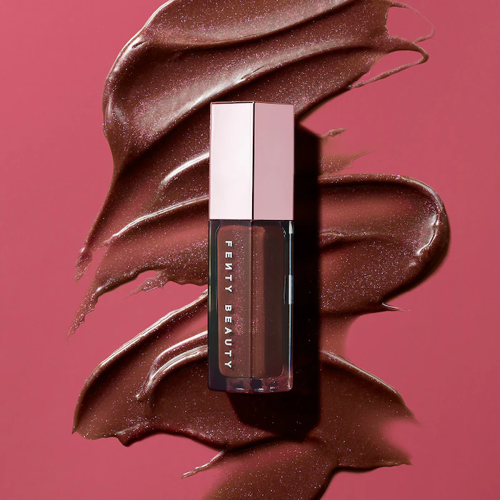 Fenty Beauty by Rihanna Gloss Bomb Universal Lip Luminizer –  Hot Chocolit – shimmering rich brown