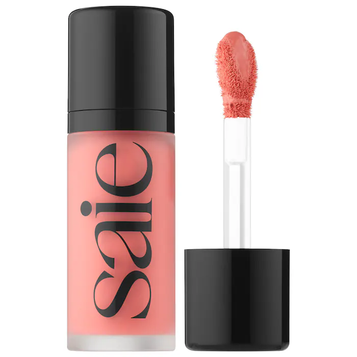 Saie Dew Blush Liquid Cream Blush – Poppy – bright coral