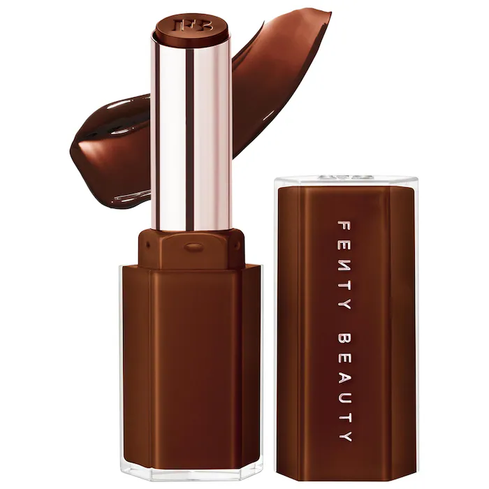 Fenty Beauty by Rihanna Gloss Bomb Stix High-Shine Gloss Stick –   Hot Chocolit – rich browny