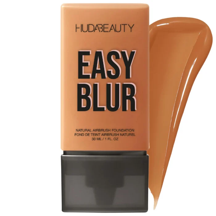 Easy Blur Natural Airbrush Foundation with Niacinamide –  Peanut Butter 455R – Deep-Tan skin with a golden-red undertone