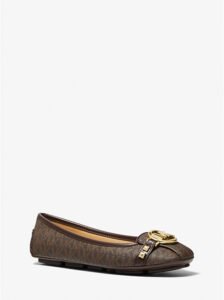 Michael Kors-Fulton Studded Logo Moccasin BROWN
